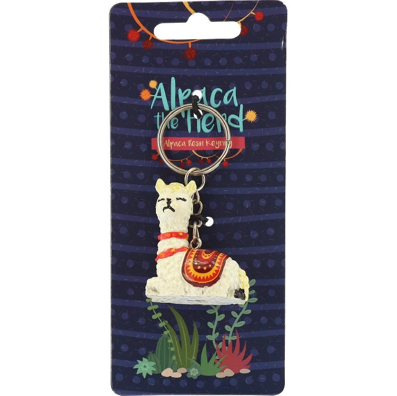 Non Branded Llama Keychain