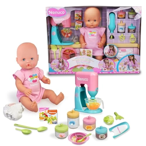 What shall we eat today? - 42 cm Baby Doll two electronic toys Ages 3+
