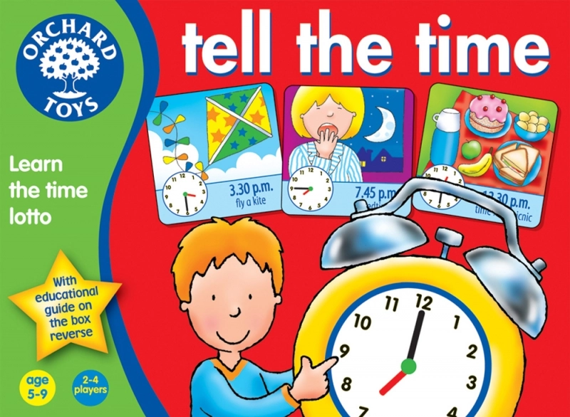 Tell the Time - Suitable for 5 to 9 yrs