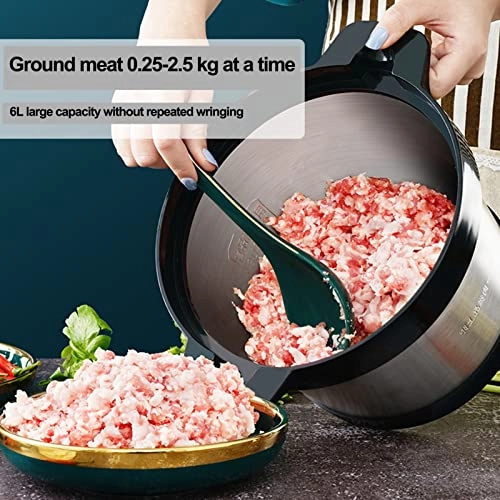 Electric Grinder Chopper Mincer - 6L 1100W