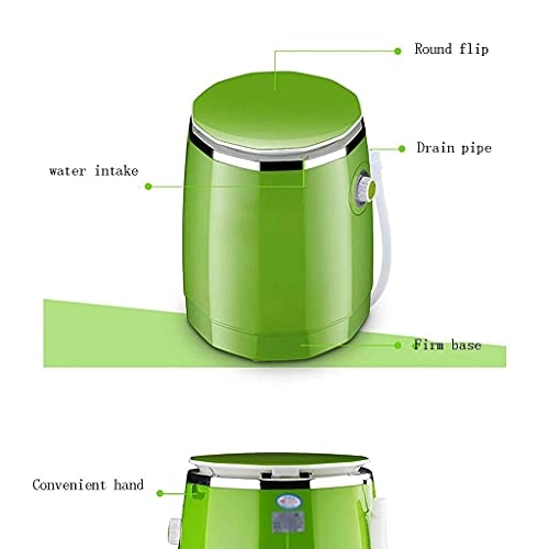 Portable Washing Machine - Mini Single Tub Timing Function