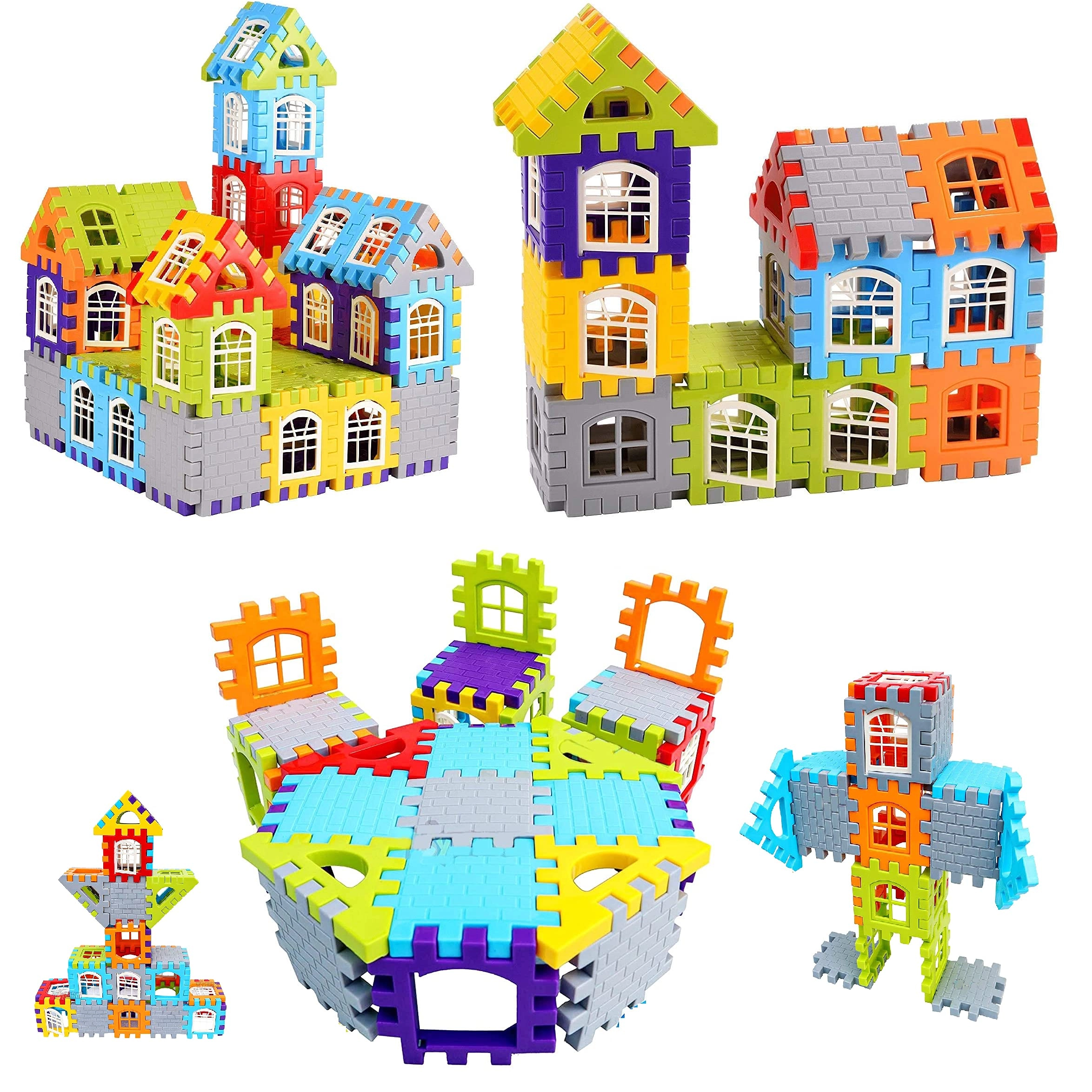 Blocks House - 50 pcs