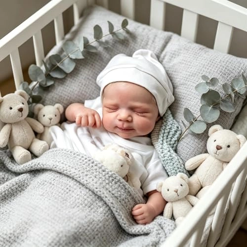 Pascale Reborn Baby Doll - 18 inch full body soft vinyl Girl Ages 3+