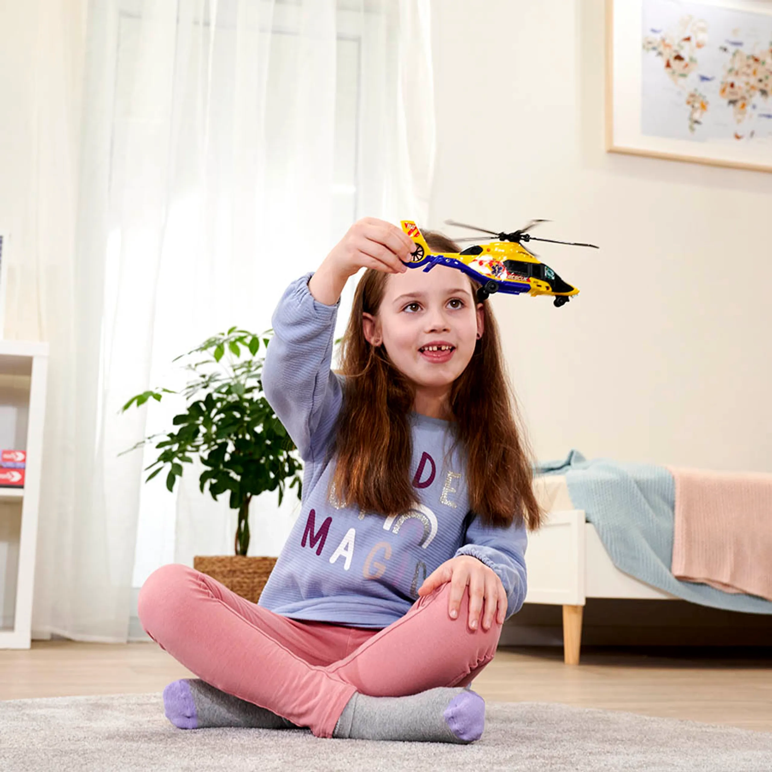 Airbus H160 - 23 cm Yellow Wind-up Propeller