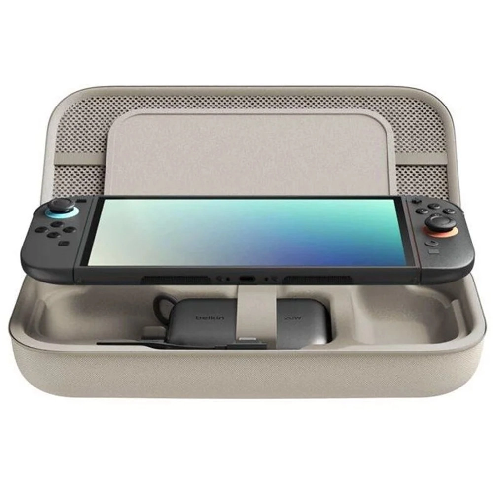 Belkin Charging Case for Nintendo Switch 2 - 10K 20W PD Power Bank Sage Green