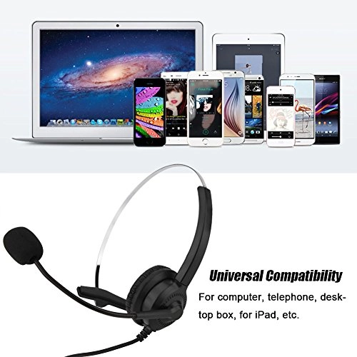USB Headphones Wired Headset