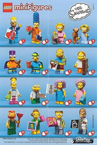 The Simpsons Minifigures (71009) - Series 2.0 Multicolor