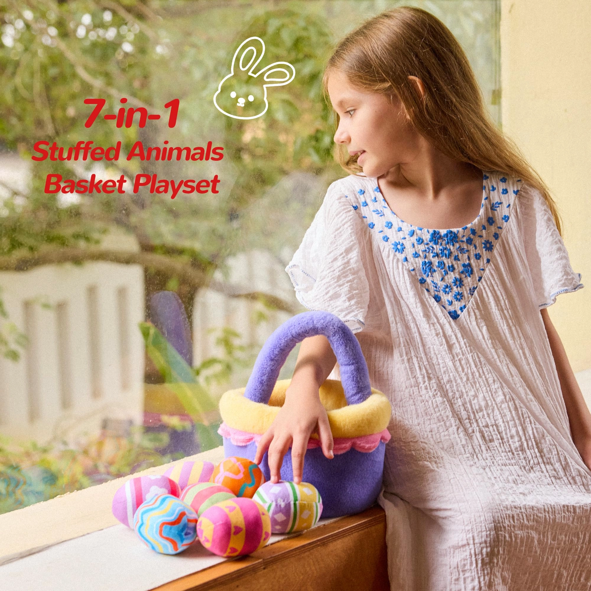 Easter Basket Eggs Playset