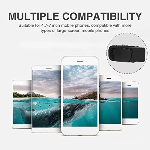 VR Headset - 360-degree panorama 90 degrees Black