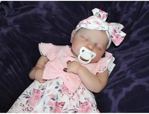 Loulou Reborn Baby Doll - 20 inch Full Body Vinyl Girl Ages 3+