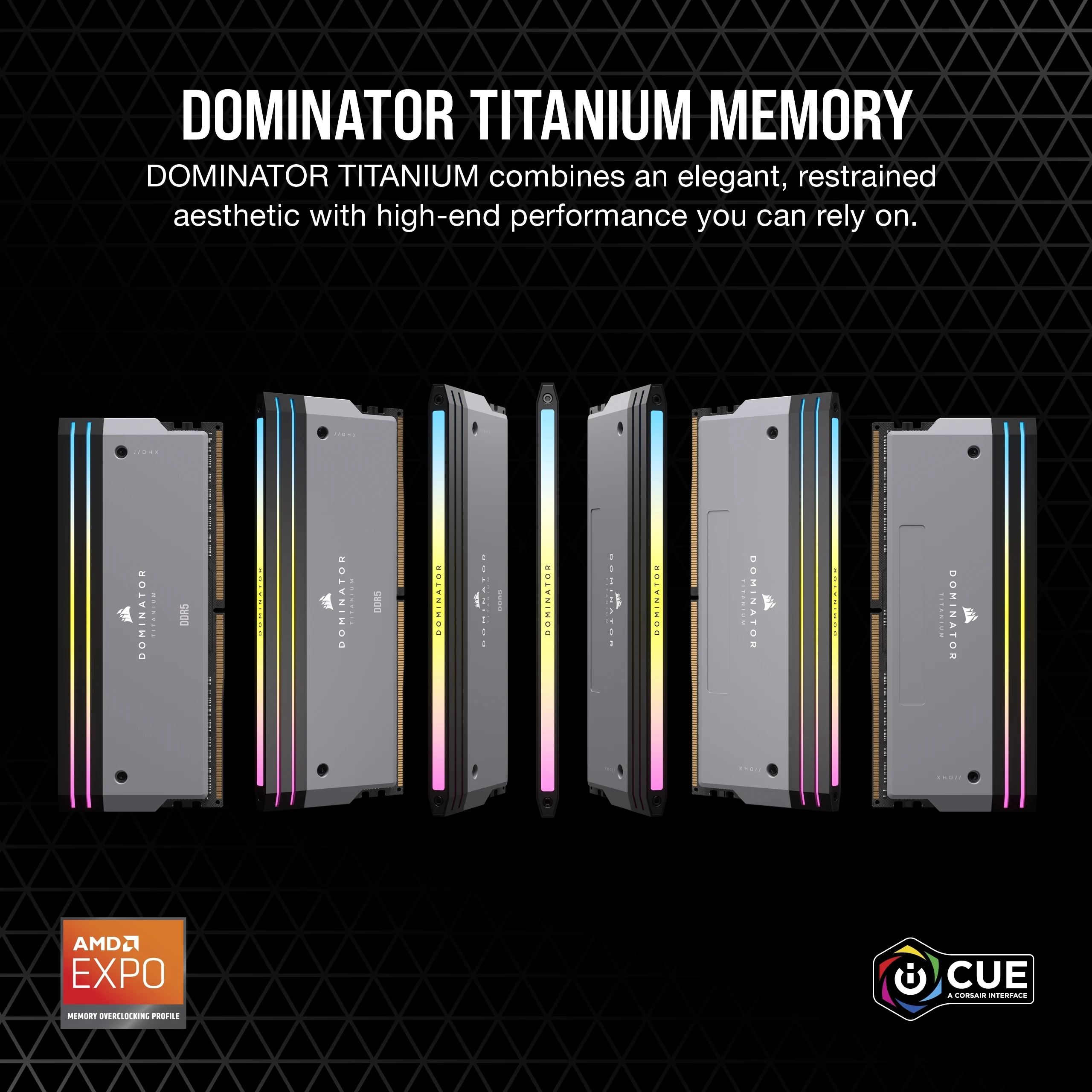 Dominator Titanium RGB - 64 GB 6600 MHz Desktop DDR5
