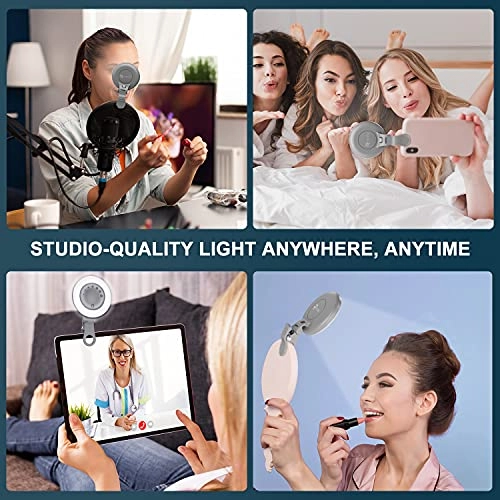 Selfie Ring Light - Clip Dimmable USB