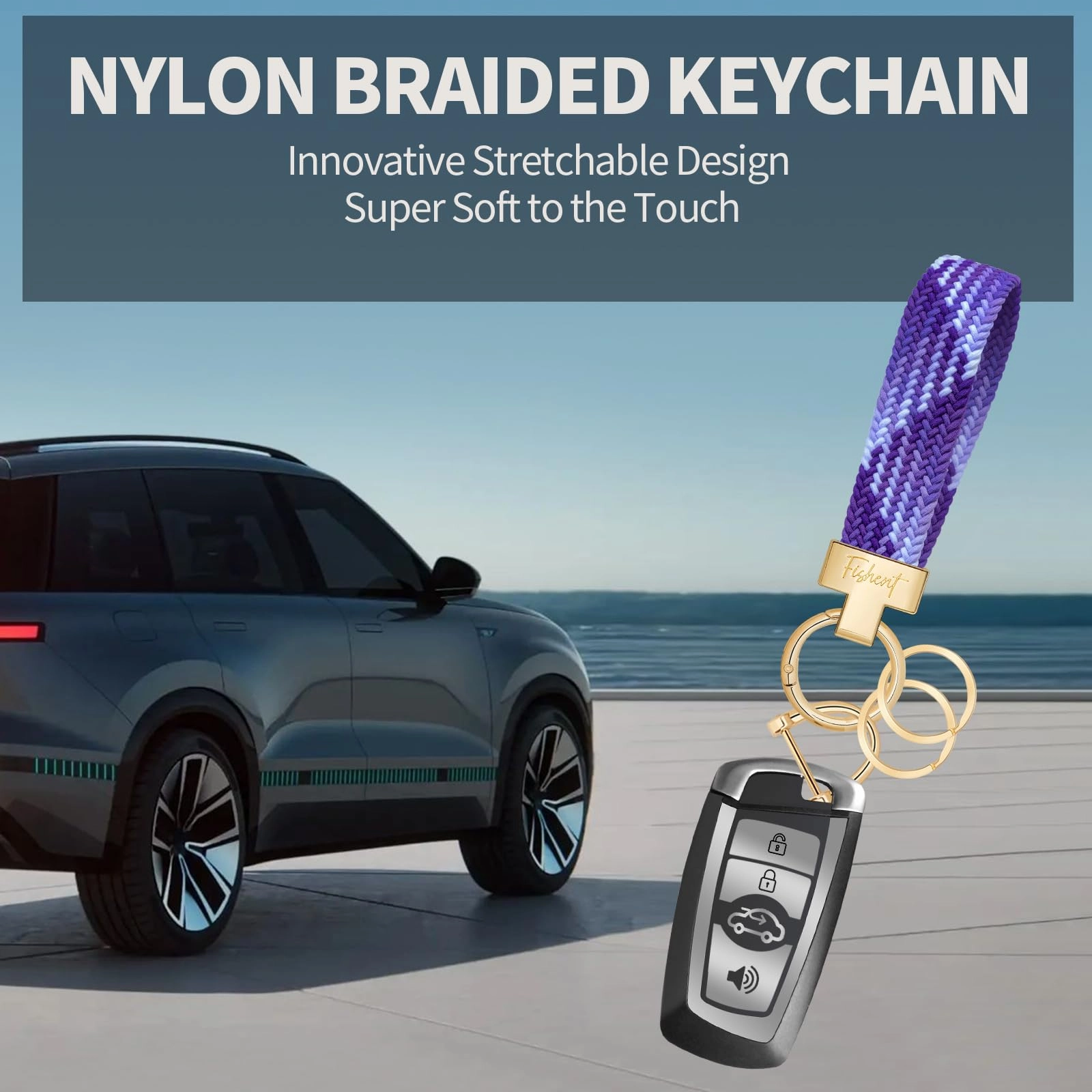 Stretchy Car Keychain - Fun