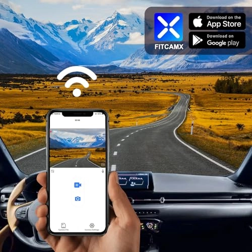 Front 4K and Rear 1080P 3840 X 2160 pixels for Toyota GR Supra 2020-2024