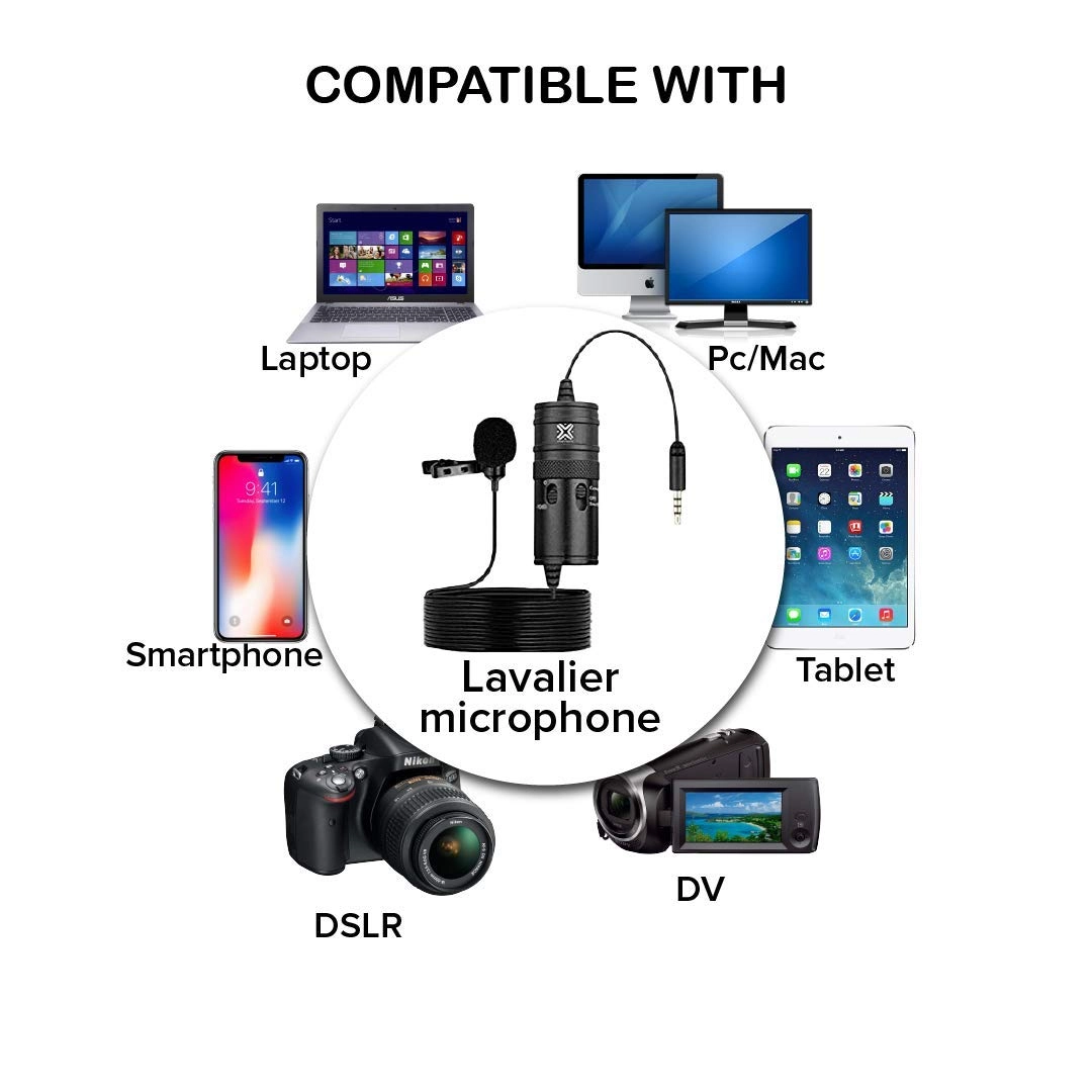 LM-01 3.5mm-Mini-Jack Microphone