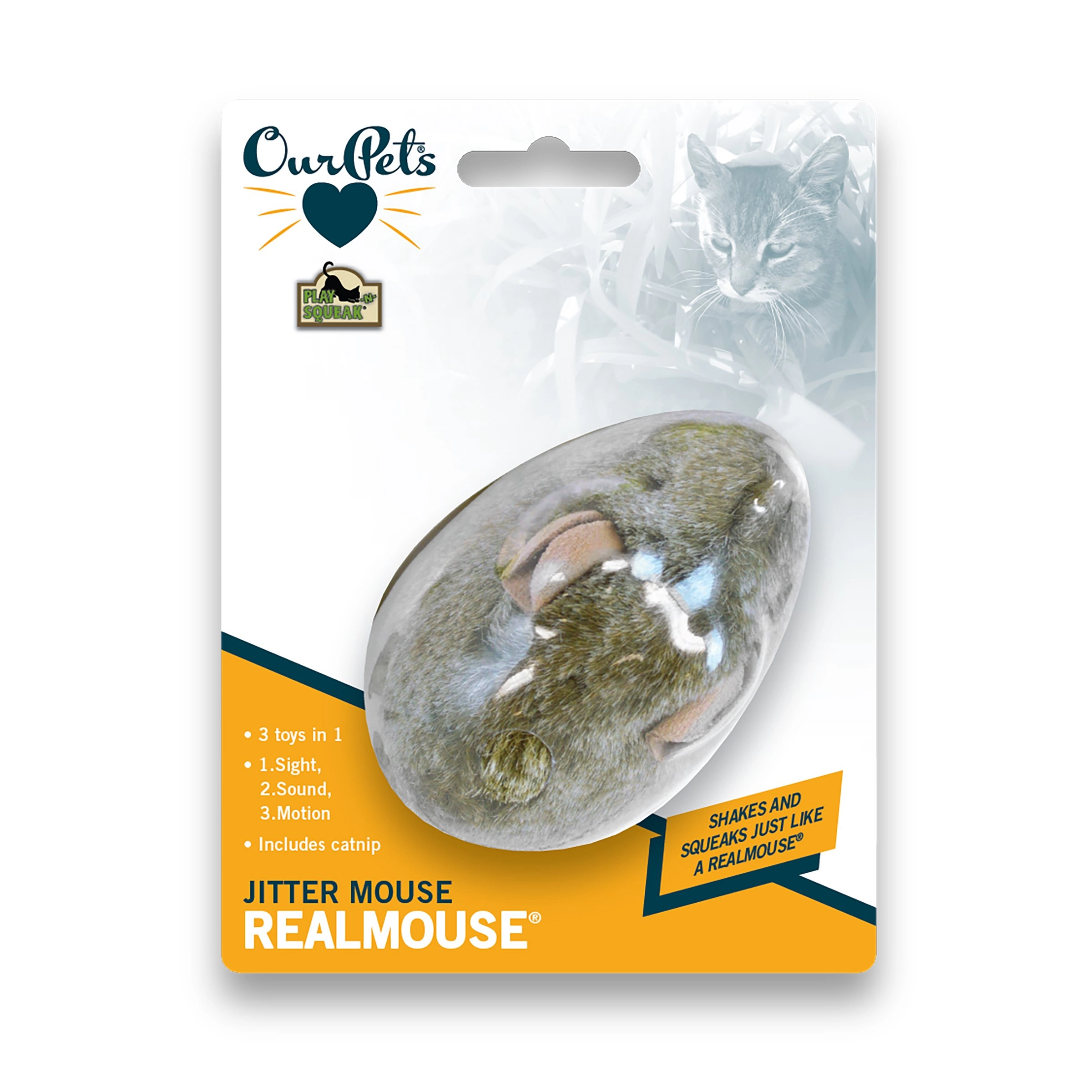 Our Pets Jitter Mouse - All Life Stages
