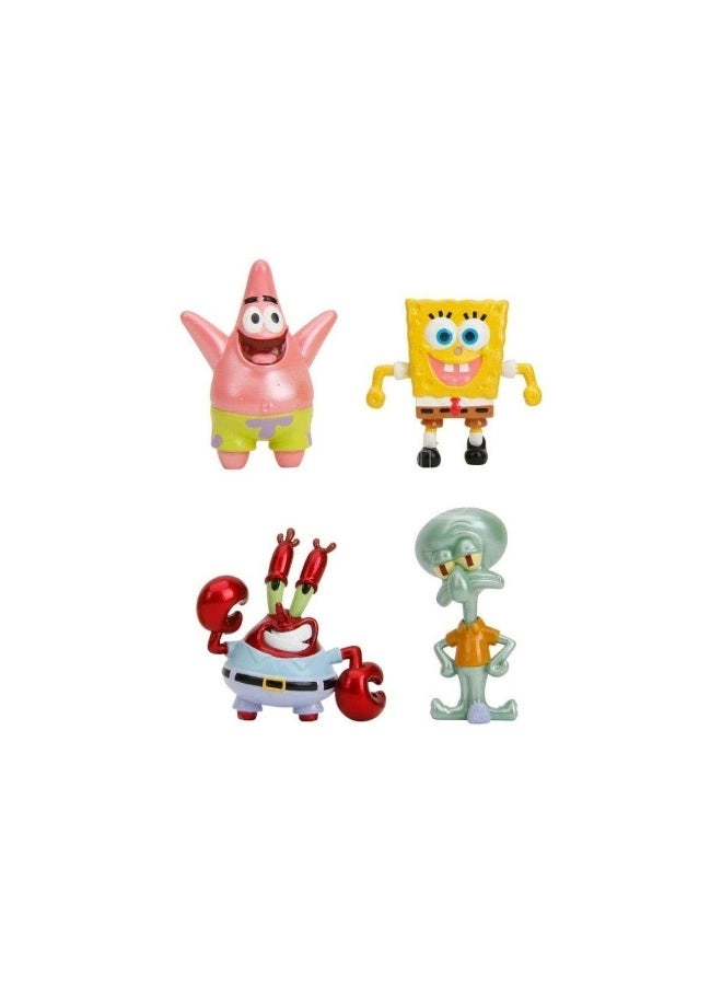 Collectible SpongeBob Figure Set - SpongeBob Squarepants - 4 pcs