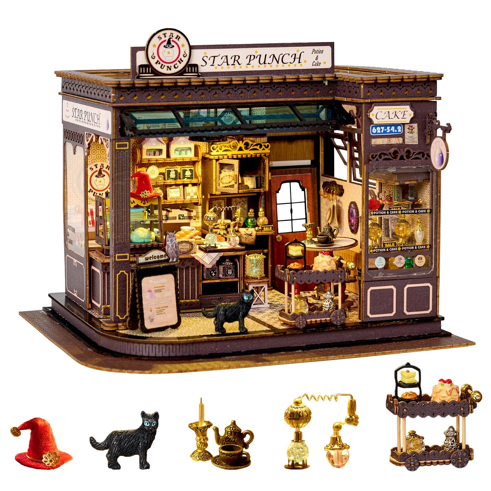 Book Nook Kit - Magic Coffee Shop