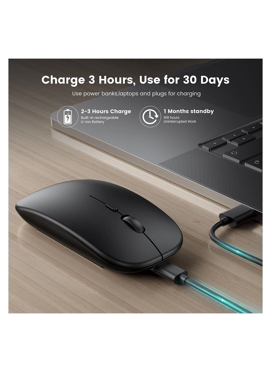 Ergonomic Mouse - Wireless