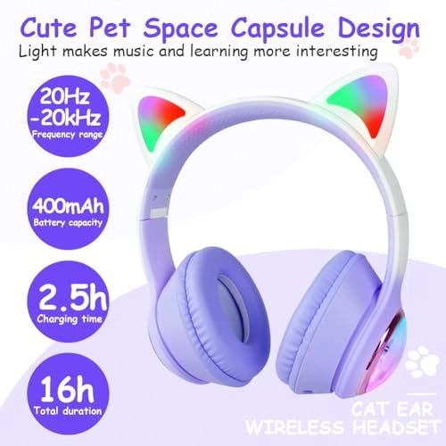 Kids Bluetooth Headphones Wireless Headphone