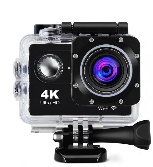BAKENLON Action Cam - 64GB 4K 30FPS