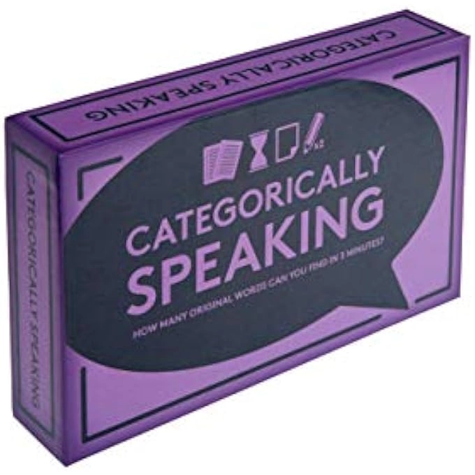 Categorically Speaking - Card Game