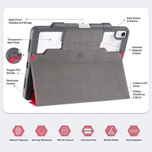 Dux Plus Case with Pencil Holder for iPad Pro 12.9-inch (5th/4th/3rd Gen)
