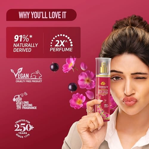 Fine Fragrance Mist - 135ml Alpine Rose & Black Currant