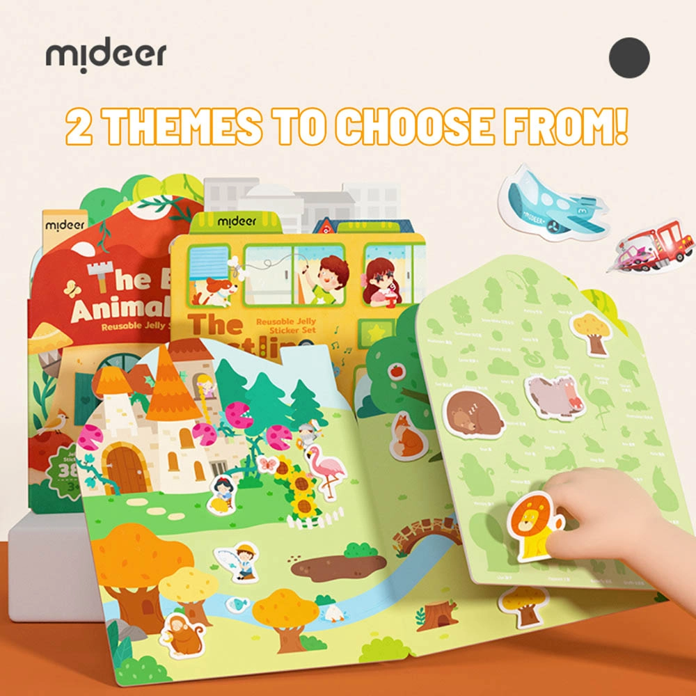 Bustling Traffic Reusable Sticker Pad