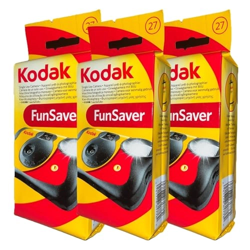 Funsaver Single-Use 35mm Camera - 27 Exposures ISO 800 + Photography Tips Card
