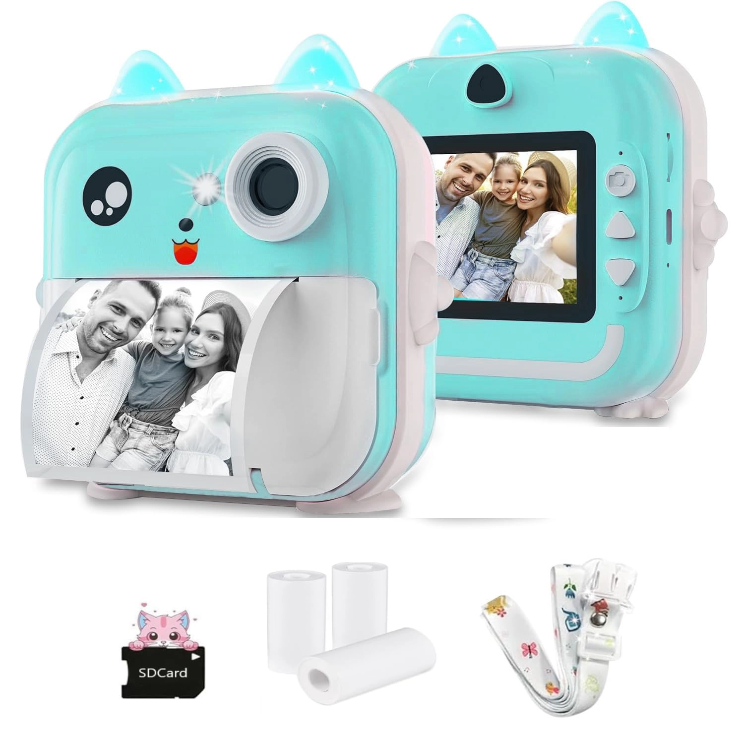 DC-C001 - 2.4 Inch Screen Instant Print Purple