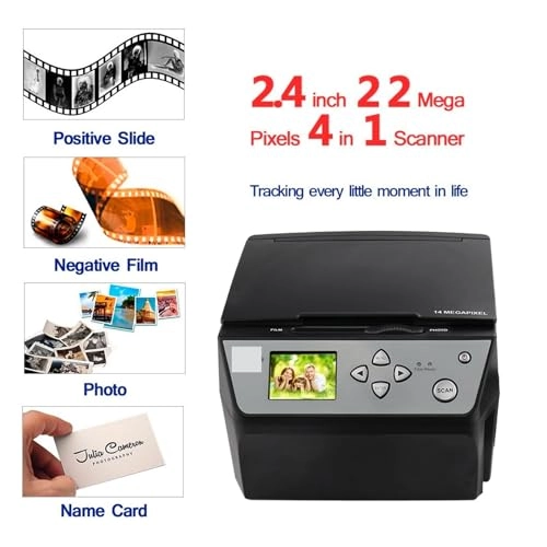 Multifunction Film Scanner - 22MP 14MP CMOS