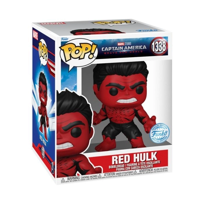Red Hulk - Captain America Brave New World - 6"