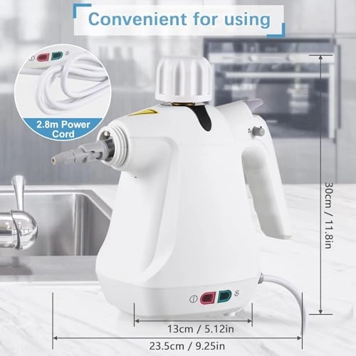 High Pressure Steam Cleaner - 3.0 Bar 1200ml