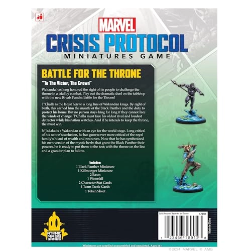 Marvel: Crisis Protocol: Battle for the Throne - Rivals Pack - Wakanda Showdown