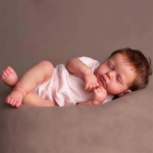 Reborn Baby Doll - 20 in Silicone Vinyl Ages 7+