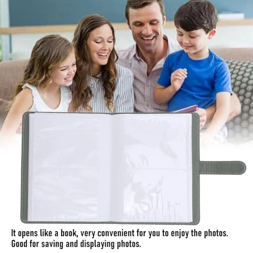 5" 80 Pockets PU Leather Photo Album