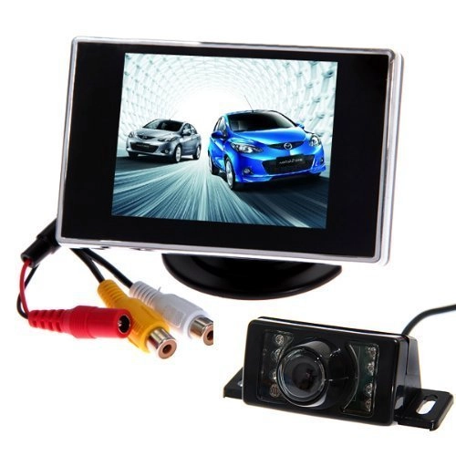 BW Corp TFT LCD Rear view car Mirror Monitor - 3.5 Inches