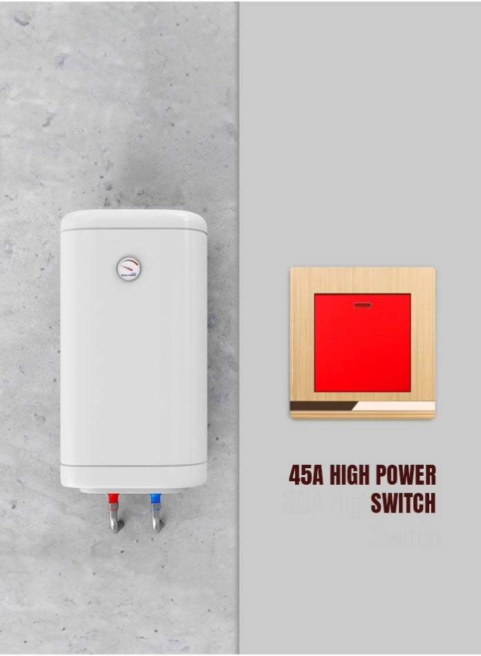 45A High Power Switch - Neon Indicator Fire-Resistant PC