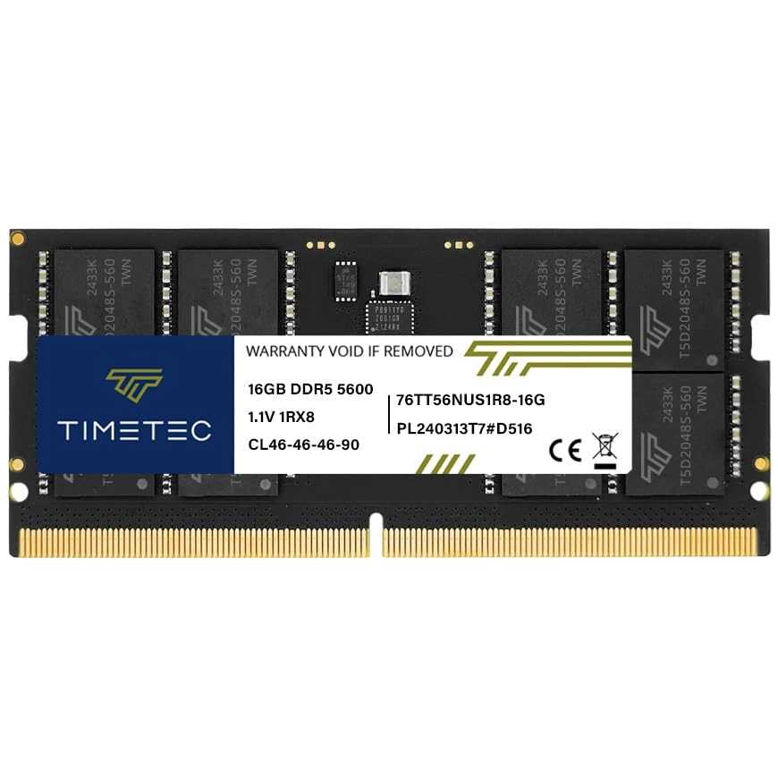 Timetec D516 - 16GB 5600MHz SODIMM DDR5