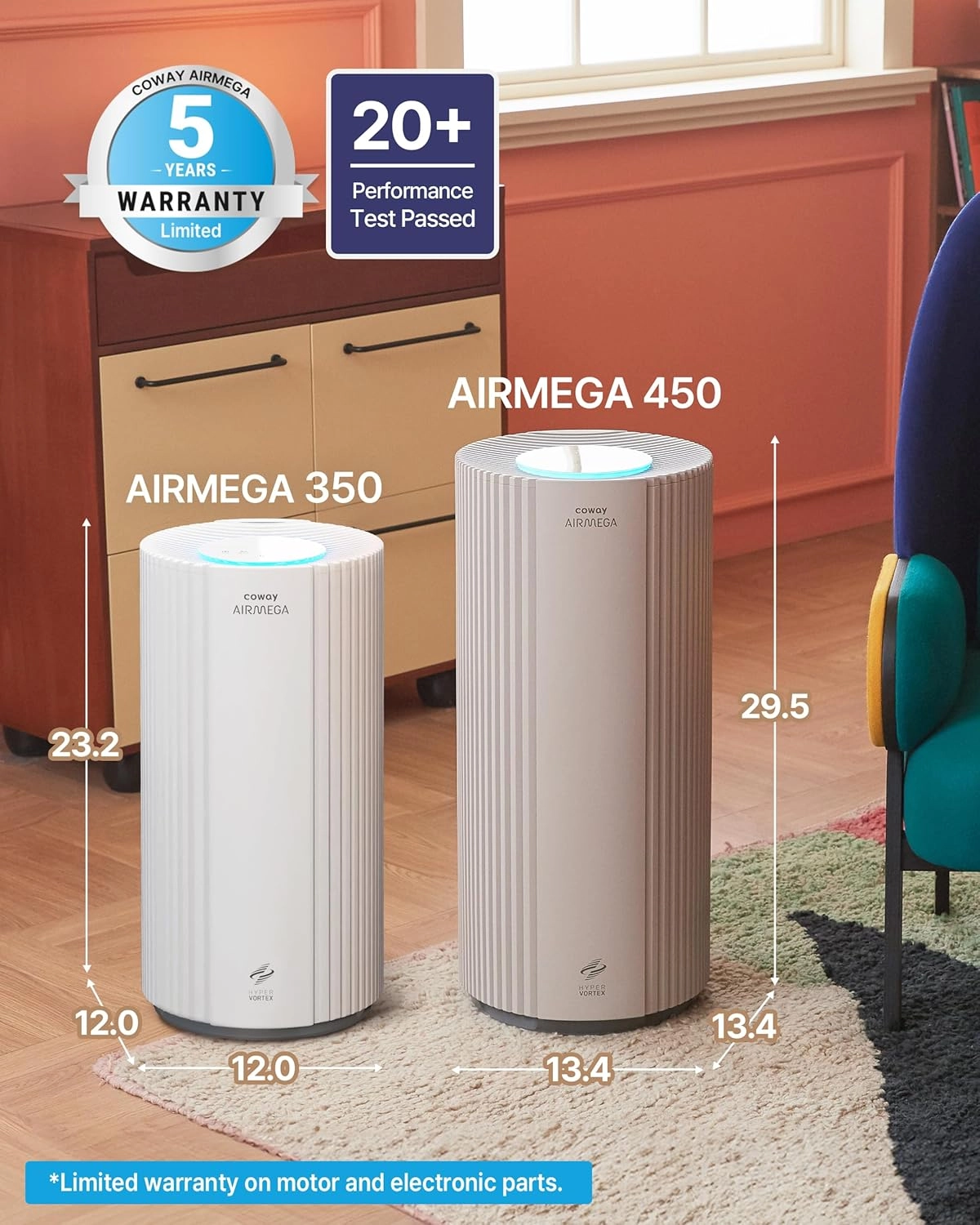 AM350 - Air Purifier 2,640 ft² True HEPA