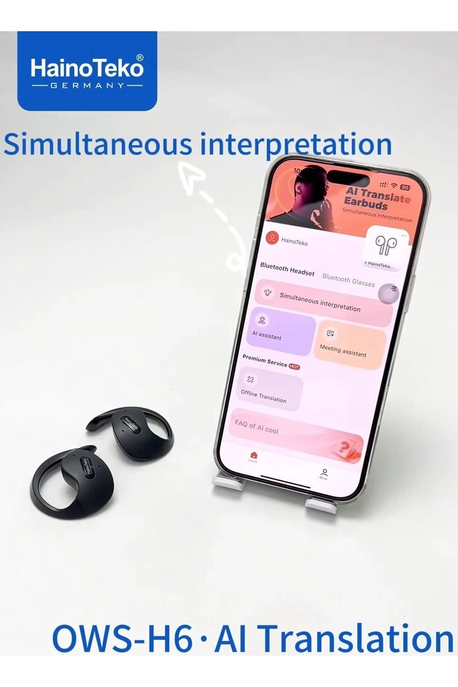 OWS-H6 Wireless Earphone