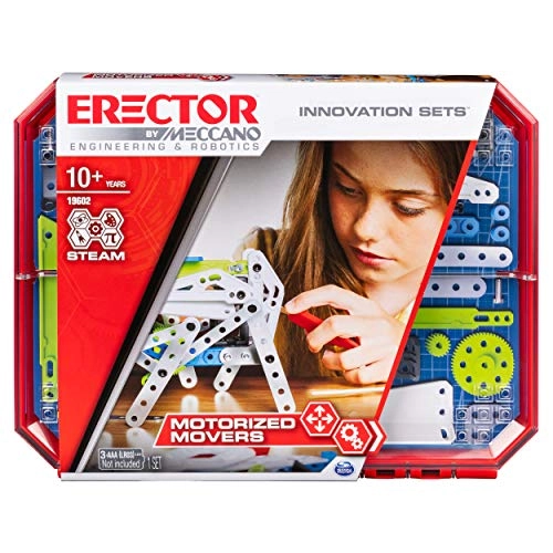Meccano Motorized Movers - 196 pcs for ages 10+ S.T.E.A.M.