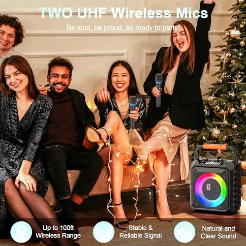 Karaoke Machine - 2 microphones