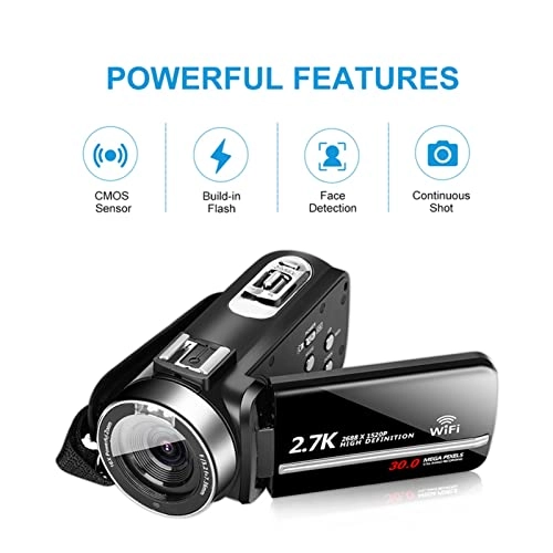 Video camera - 1080p 60FPS 16x digital zoom