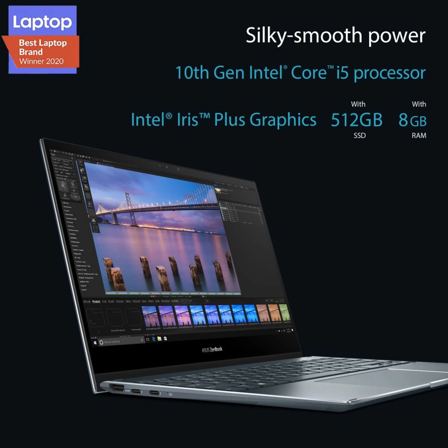 ZenBook Flip - 13.3'' 512GB 8GB Core i5-1035G4