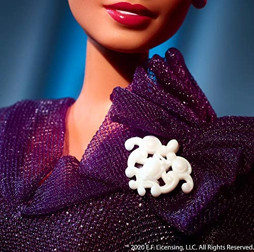 Ella Fitzgerald Collectible Doll - Approx. 12 in Purple Gown Ages 72+