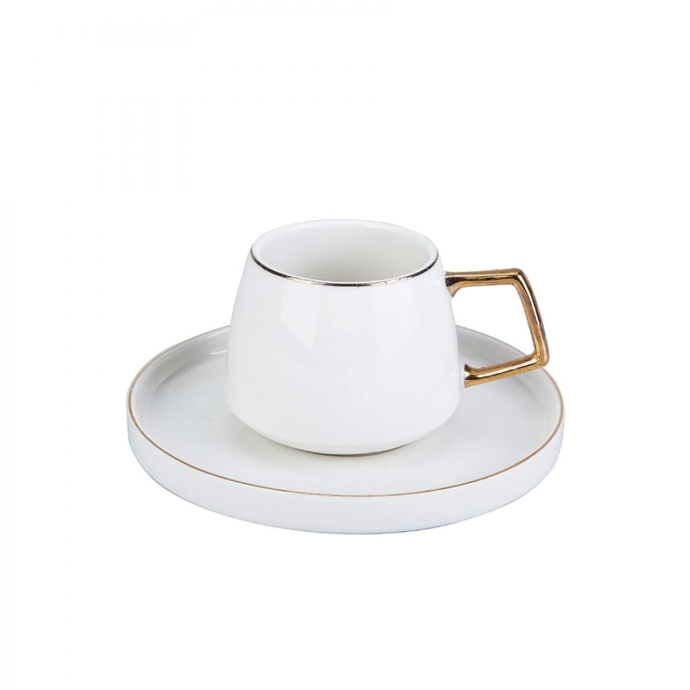 Karaca Saturn Coffee Set - 4 pcs - Saturn Gold - 200 ml