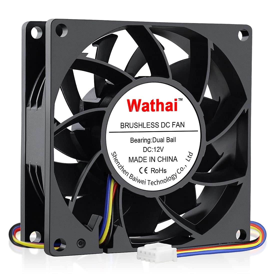 Wathai Computer Case Fan - 80mm