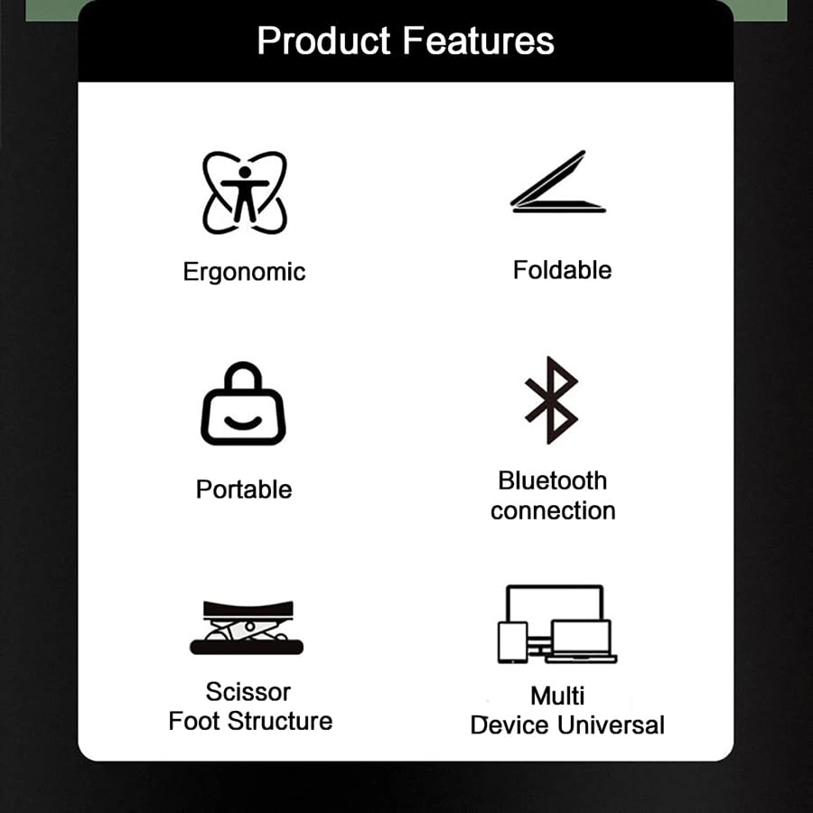 Foldable Keyboard - Bluetooth